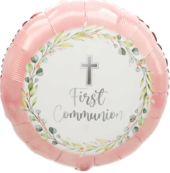First Communion Foil Balloon