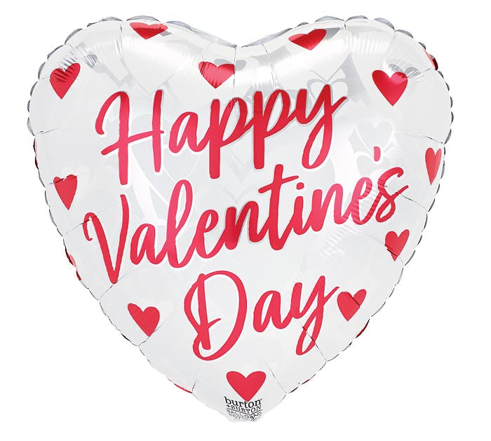 Happy Valentine s Day Foil Balloon Heart
