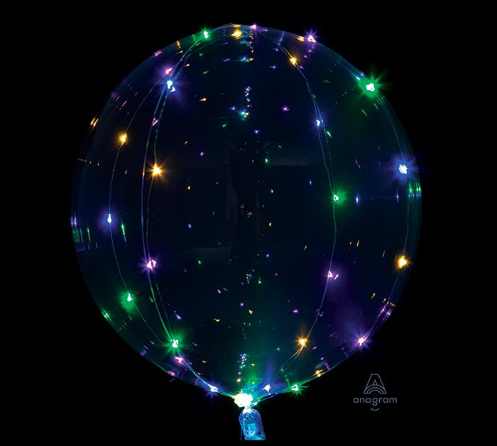 Crystal LED multicolor Bubble Balloon