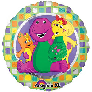 Barney and friends foil balloon