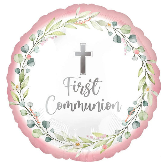 First Communion Foil Balloon