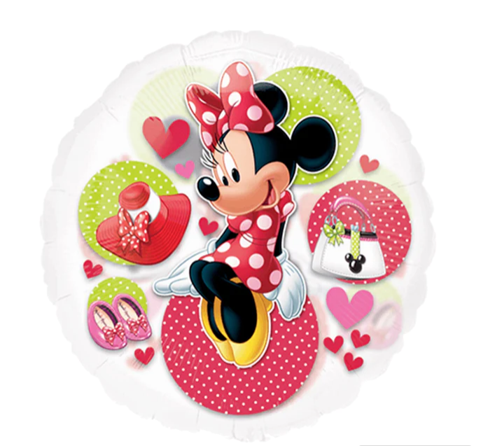 Minnie mouse lovely clear bubble balloon