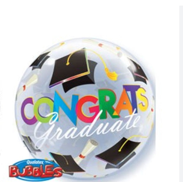 Congrats Graduate Clear balloons