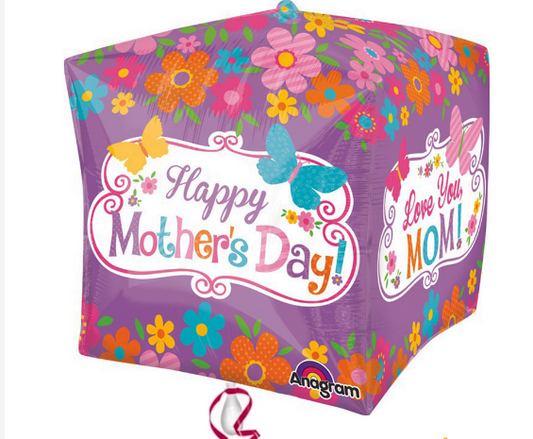 Happy Mother's Day! Cubez foil balloon