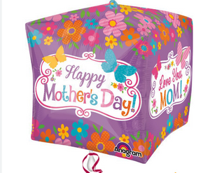 Happy Mother's Day! Cubez foil balloon