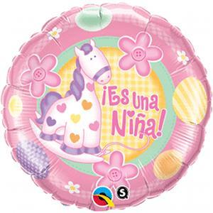 Es una niña! Foil balloon