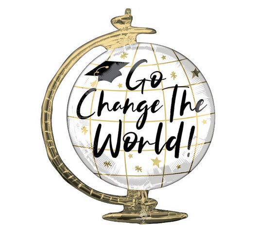 Go Change the World  Balloon Globe