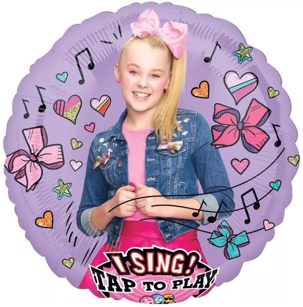 Singing Balloon Jojo Siwa