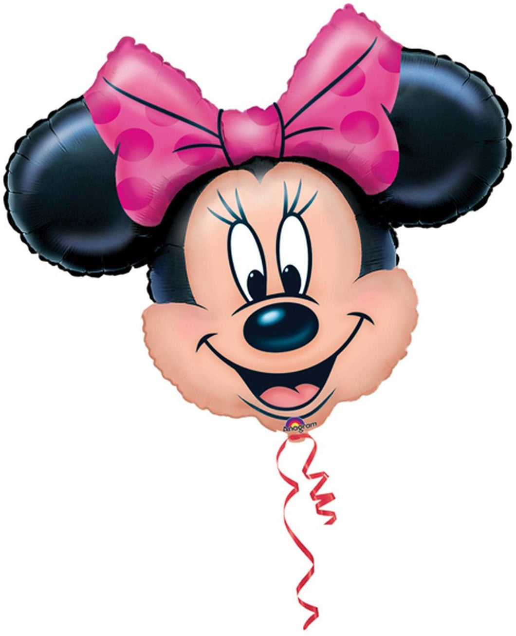 Minnie Mouse Head Foil Balloon
