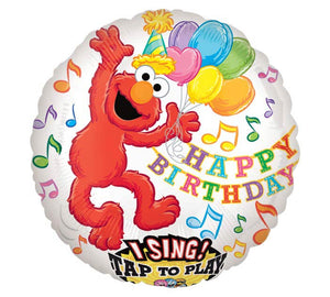 Sing a tune Elmo Birthday Foil Balloon