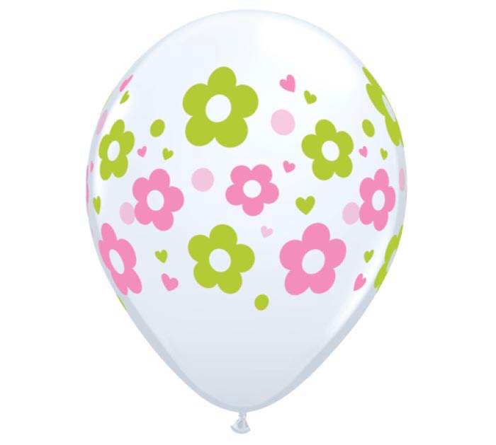 Daisies Latex Balloon