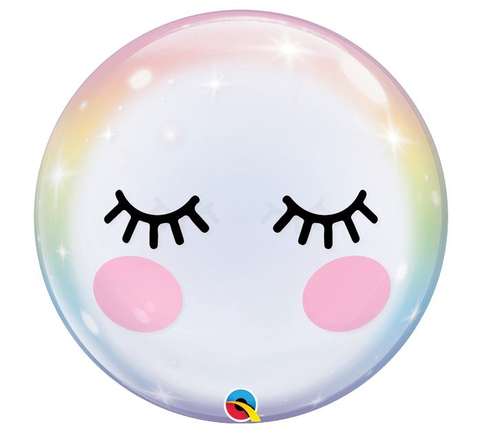 Eyeslashes Clear Bubble Balloon