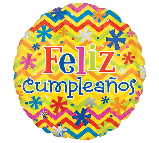 Feliz Cumpleaños Foil Balloon