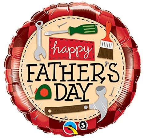 Happy Father's Day Tools Foil Balloon