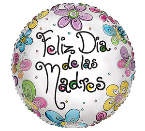 Feliz Dia de las Madres Foil Balloon