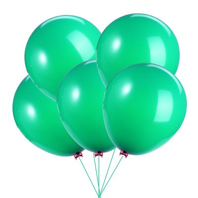 Inflated Latex balloons 12 ct Assorted colors