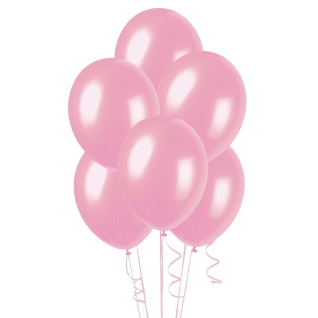 Inflated Latex balloons 12 ct Assorted colors