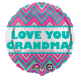 Love You Grandma Foil Balloon